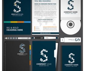 Corporate Identity Template vector