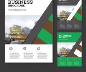 Creative Business Brochure cover design vector