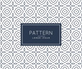 Creative pattern white background black flowers vector