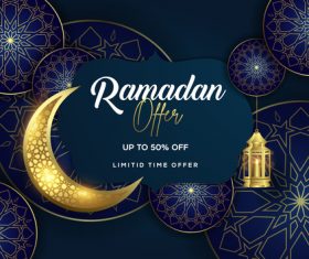 Eid mubarak sale background vector design vectors
