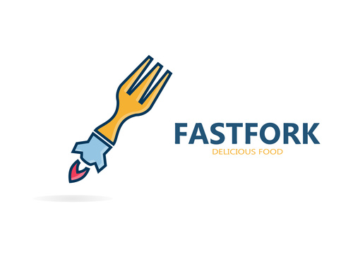 Fastfork logo Vector