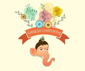 Festival of Ganesh Chaturthi vector