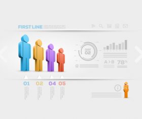 Firstling Infographics Vector