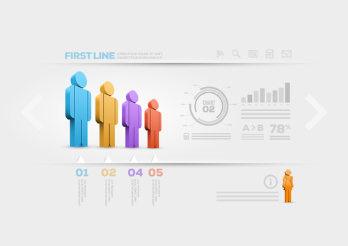 Firstling Infographics Vector