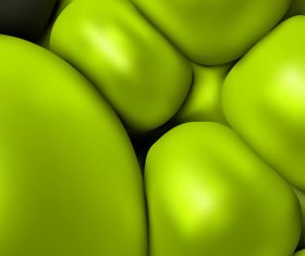 Green geometrical spheres backgrounds vectors