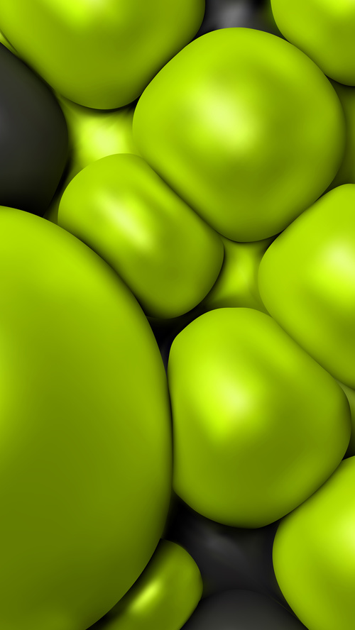 Green geometrical spheres backgrounds vectors