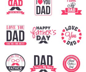 Happy day tag vector