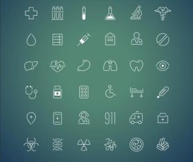 Healthcare icon vector