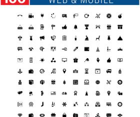 Icons Collection Vector