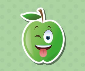 Laugh emoticon icon vector