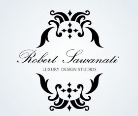 Luxury design logo vector