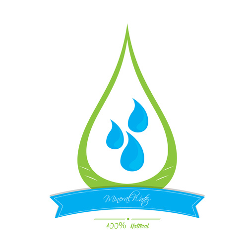 Mineral Water Logo vector