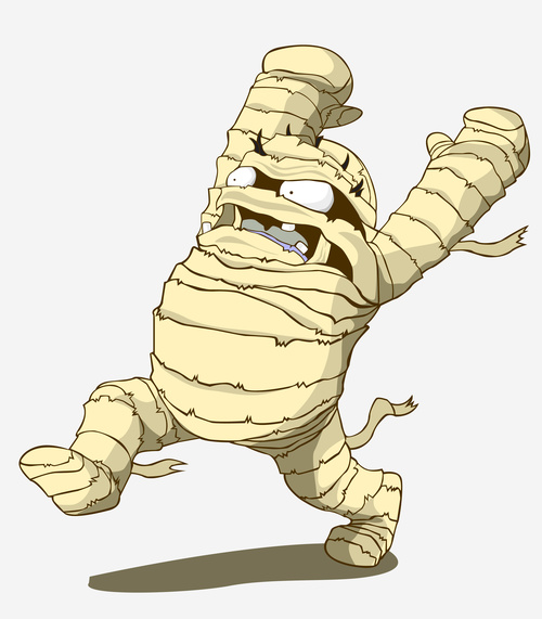 Mummy Character vector and illustration