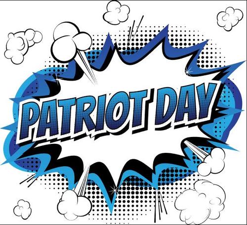 Patriot day promotional cover vectors