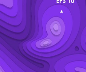 Purple geometric abstract vector background