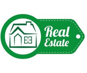 Real estate design vector