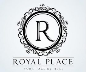 Royal place logo vector