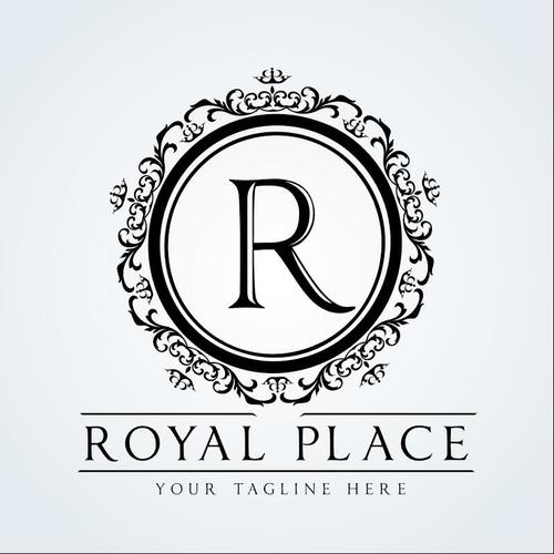 Royal place logo vector