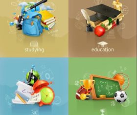 School comprehensive education vector