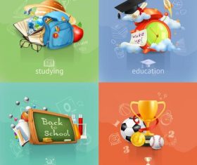 School education subject vector