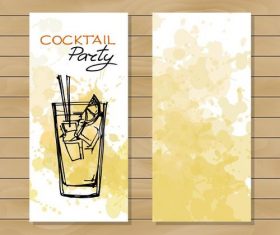 Sketch paety drink vector