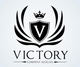 Victory logo vector