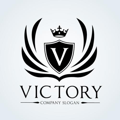 Victory logo vector