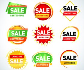 sale limited set vector