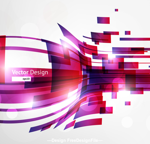 Abstract bend background vector