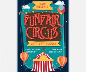 Acrobatics posters vector