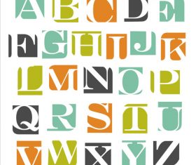 Alphabet Vector