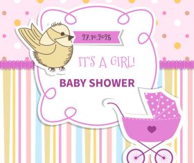 Baby Shower vector 03