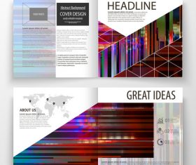 Business templates banner vector