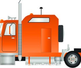 Cartoon car head vector