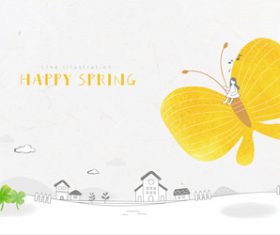 Cartoon illustration vector