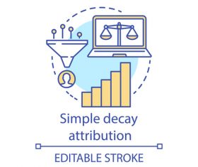 Cartoon marketing technology vector