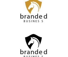 Commercial branded logo vector