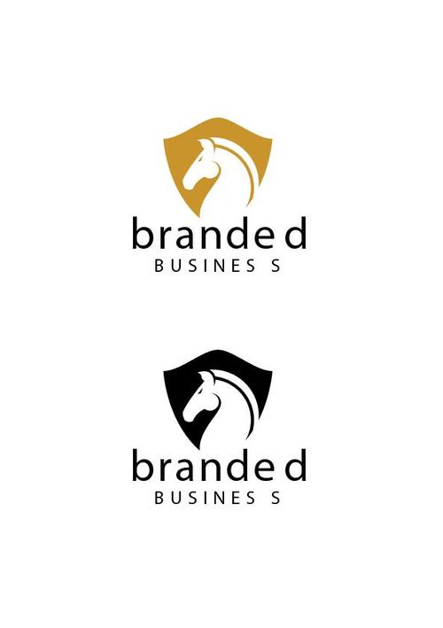 Commercial branded logo vector