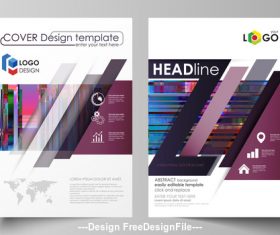 Company Business templates cover vector