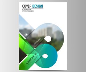 Company brochure design vector 01
