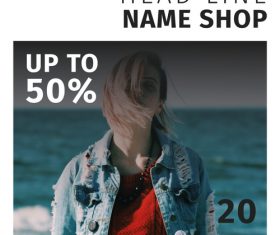 Creative business Flyer PSD Template