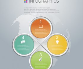 Diamond shape infographics design template vector