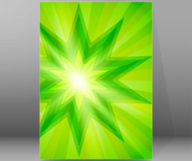 Explosion background brochure cover vector