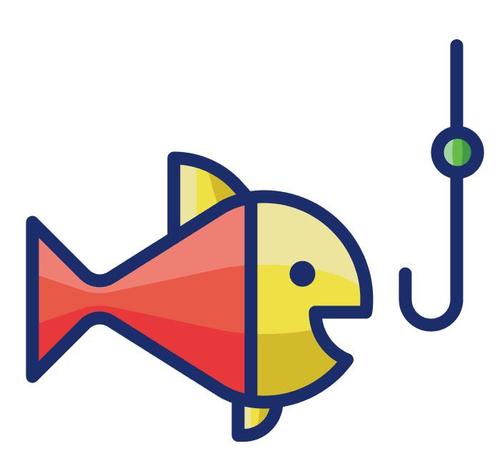 Fishing cartoon vector