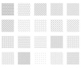 Geometric patterns commercial vector