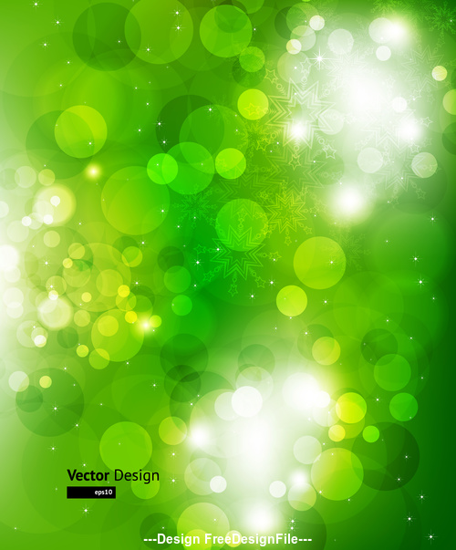 Green abstract virtual background vector