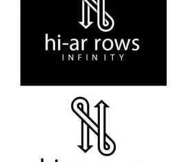 Hi-arrows logo vector