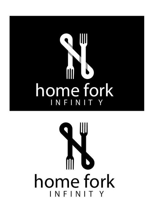 Home fork logo vector