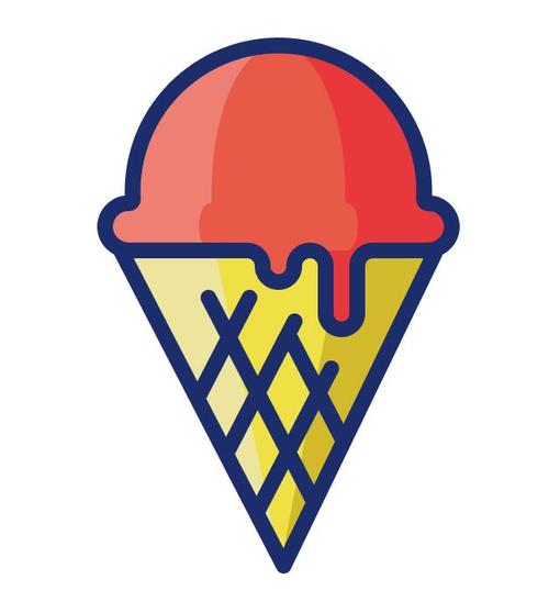 Ice cream cartoon vector free download