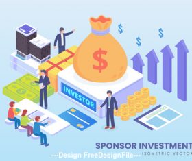 Isometric Vector Concept Pack 04